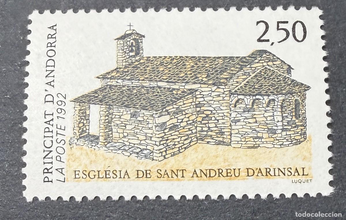 Sellos: ANDORRA FRANCESA, 1992. YVERT 415. TURISMO. SERIE COMPLETA. NUEVOS. SIN FIJASELLOS