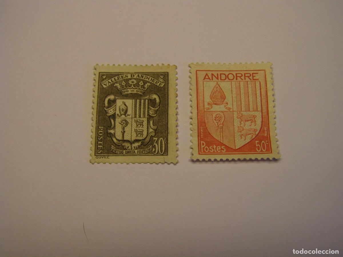 Sellos: Sellos antiguos de Andorra.