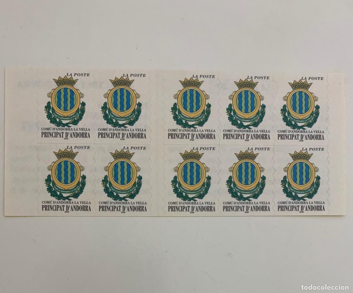 Sellos: ANDORRA FRANCESA. A&ntilde;o 2000. Yvert Carnet 10** Nuevo
