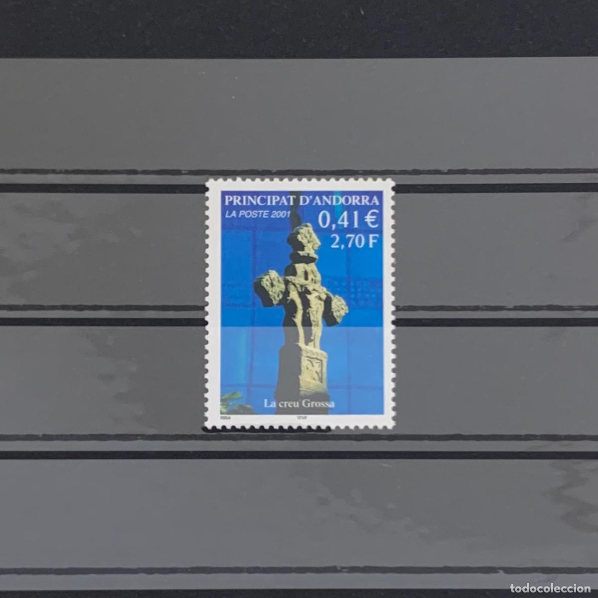 Sellos: ANDORRA FRANCESA. A&ntilde;o 2001. Yvert 554** Nuevo