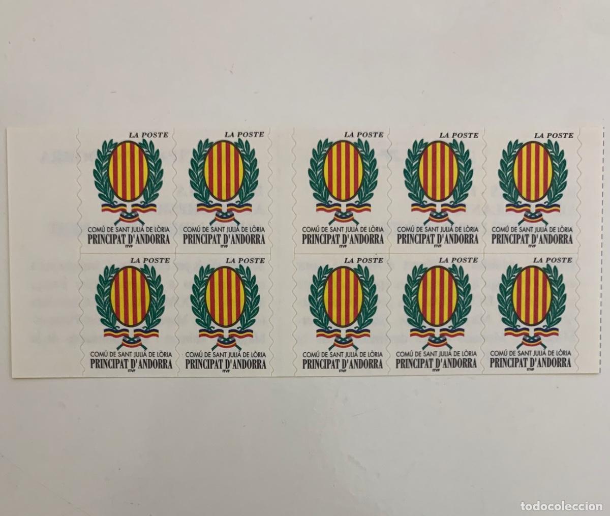 Sellos: ANDORRA FRANCESA. A&ntilde;o 2001. Yvert Carnet 11** Nuevo