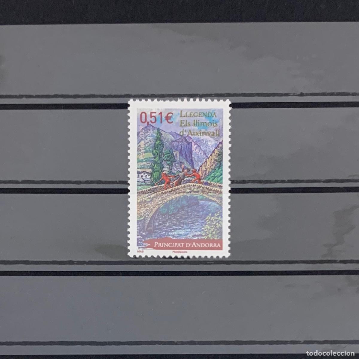 Sellos: ANDORRA FRANCESA. A&ntilde;o 2009. Yvert 669** Nuevo