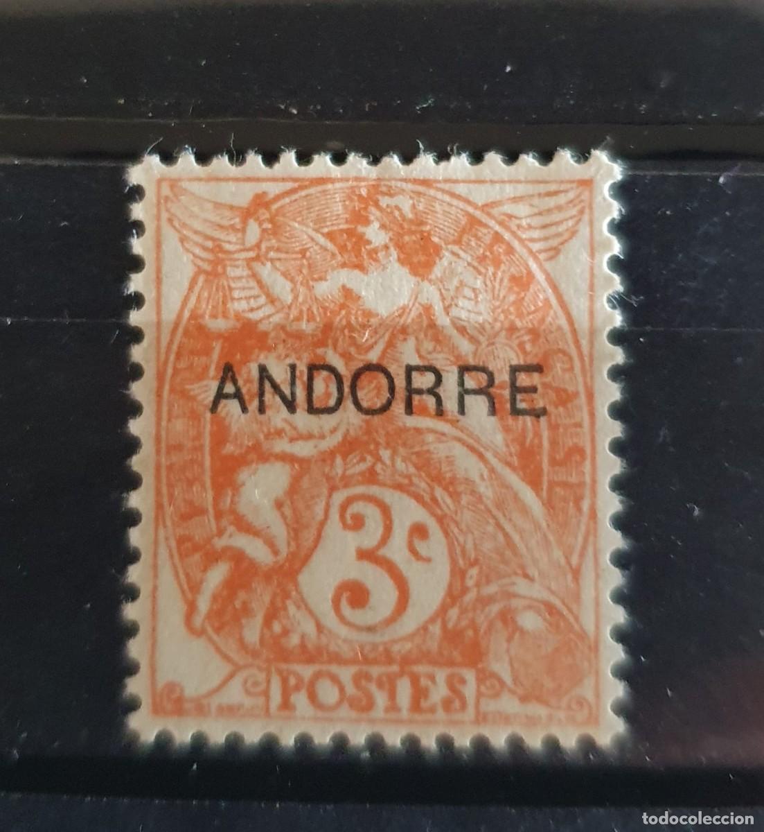 Timbres: ANDORRA FRANCESA 1931 EDIFIL 4 *
