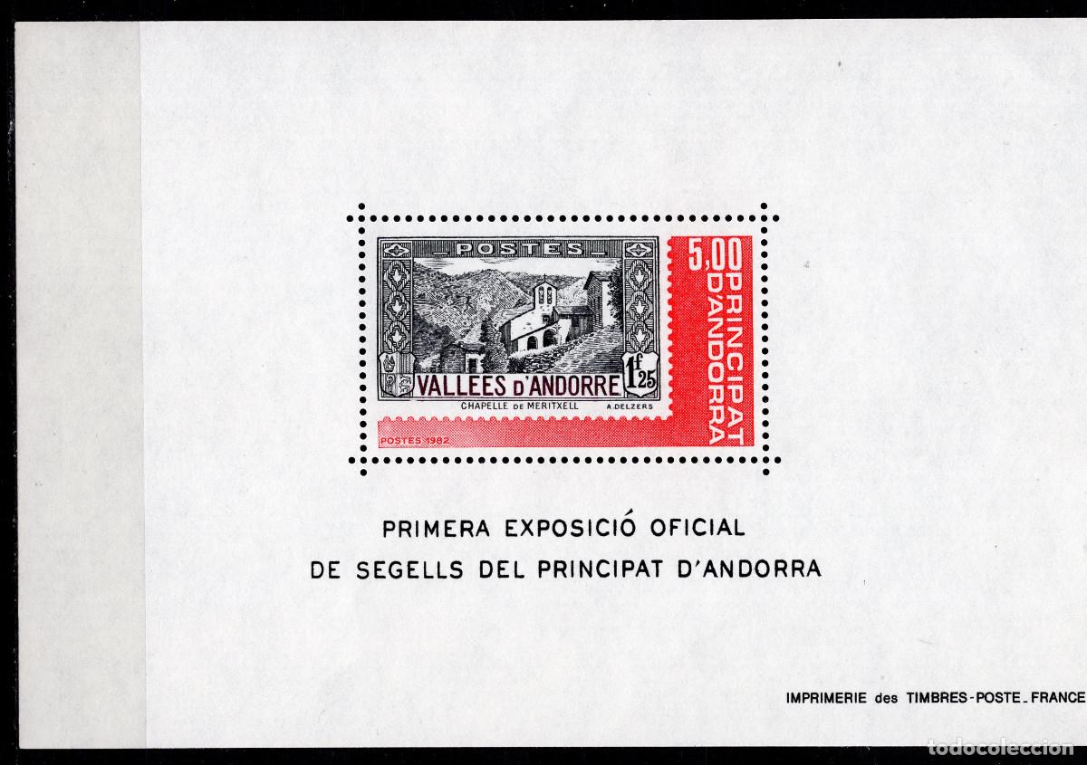Sellos: ANDORRA FRANCESA 1982 STAMP MICHEL AD-FR BL1