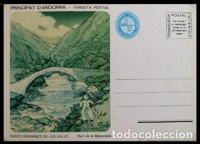 Sellos: ANDORRA - POSTAL DE FRANQUICIA INTERIOR - FRANQUICIA POSTAL PONT DE LA MARGINEDA