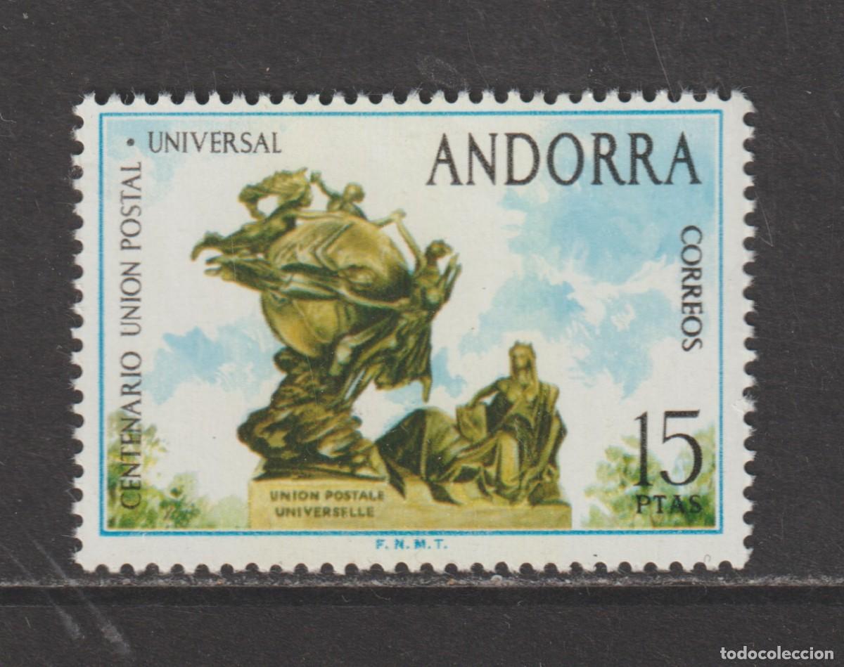 Sellos: Andorra espa&ntilde;ola 1974 - Edifil 93 mnh**