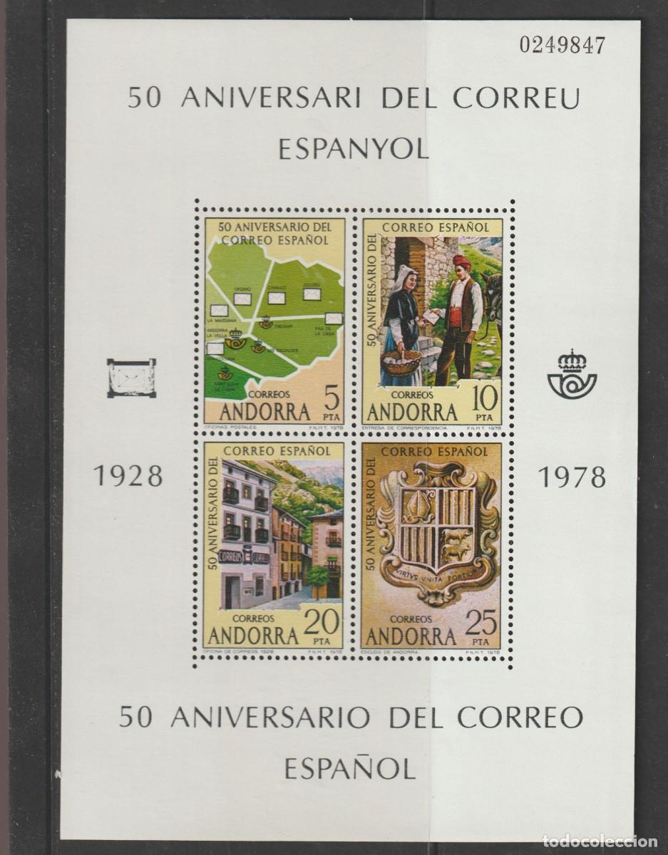 Sellos: Andorra espa&ntilde;ola 1977&iexcl;8 - Edifil 116 mnh**