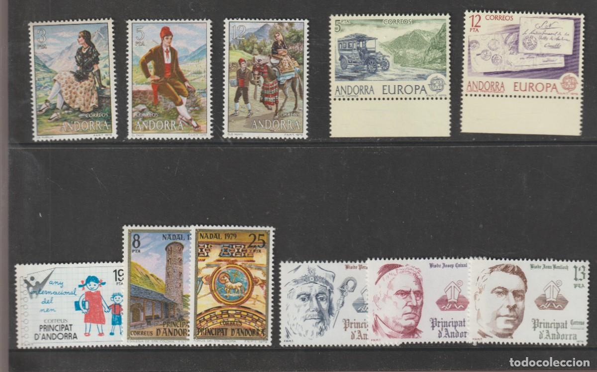 Sellos: Andorra espa&ntilde;ola 1979 - A&ntilde;o completo Edifil 122/132 mnh**
