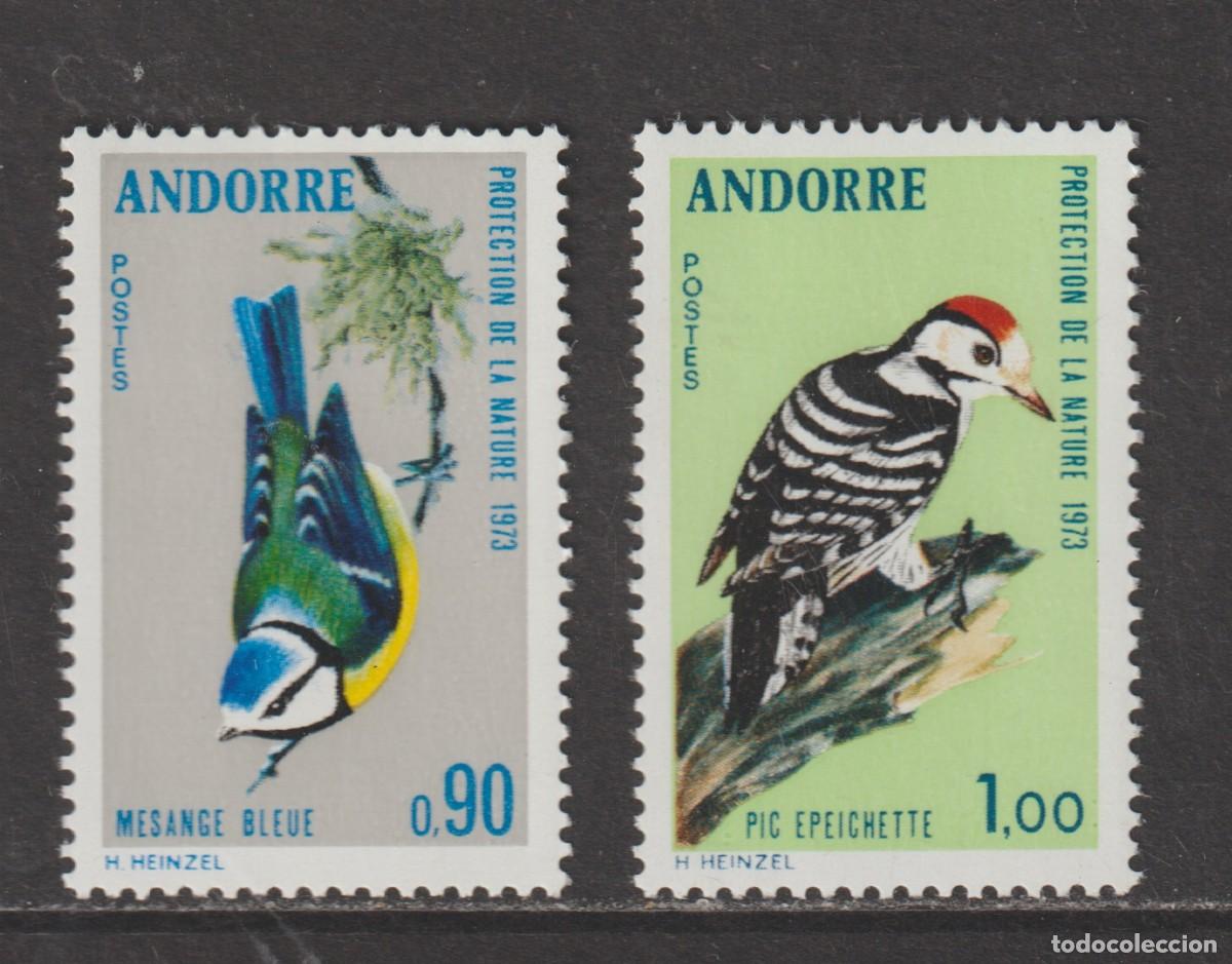 Sellos: Andorra francesa 1973 - Edifil 253/254 mnh**