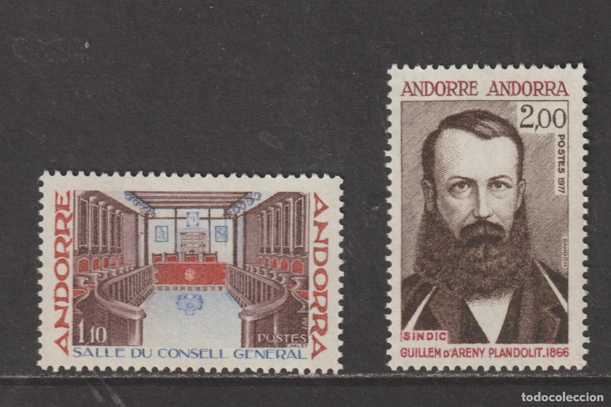 Sellos: Andorra francesa 1977 - Edifil 286/287 mnh**
