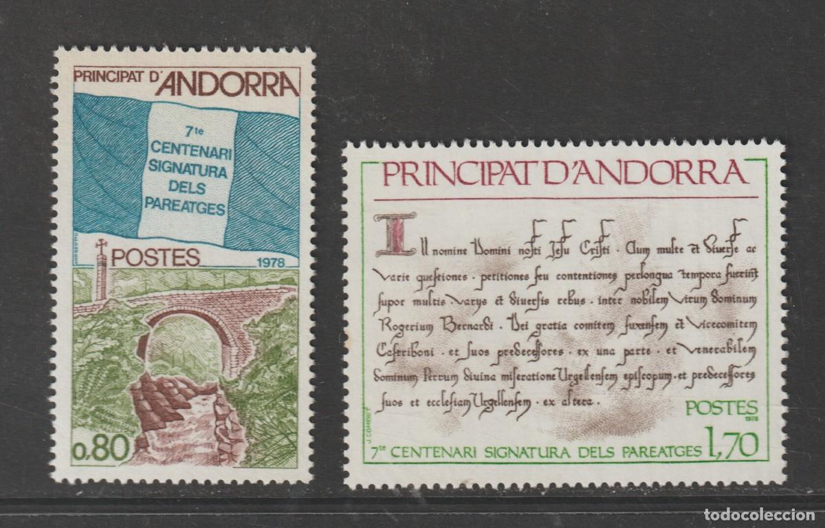 Sellos: Andorra francesa 1978 - Edifil 289/290 mnh**