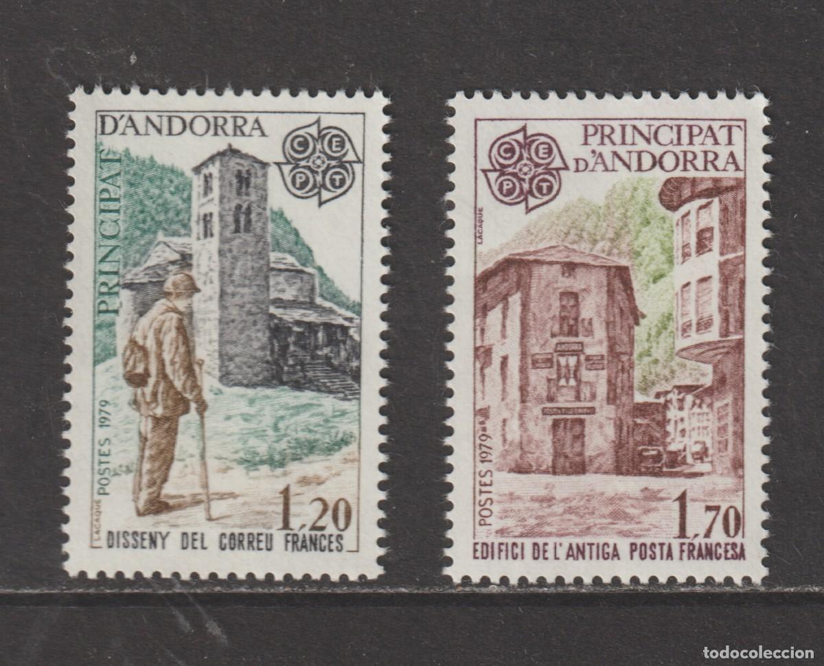 Sellos: Andorra francesa 1979 - Europa CEPT Edifil 297/298 mnh**
