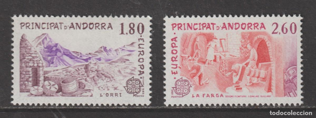 Sellos: Andorra francesa 1983 - Europa CEPT Edifil 334/335 mnh**