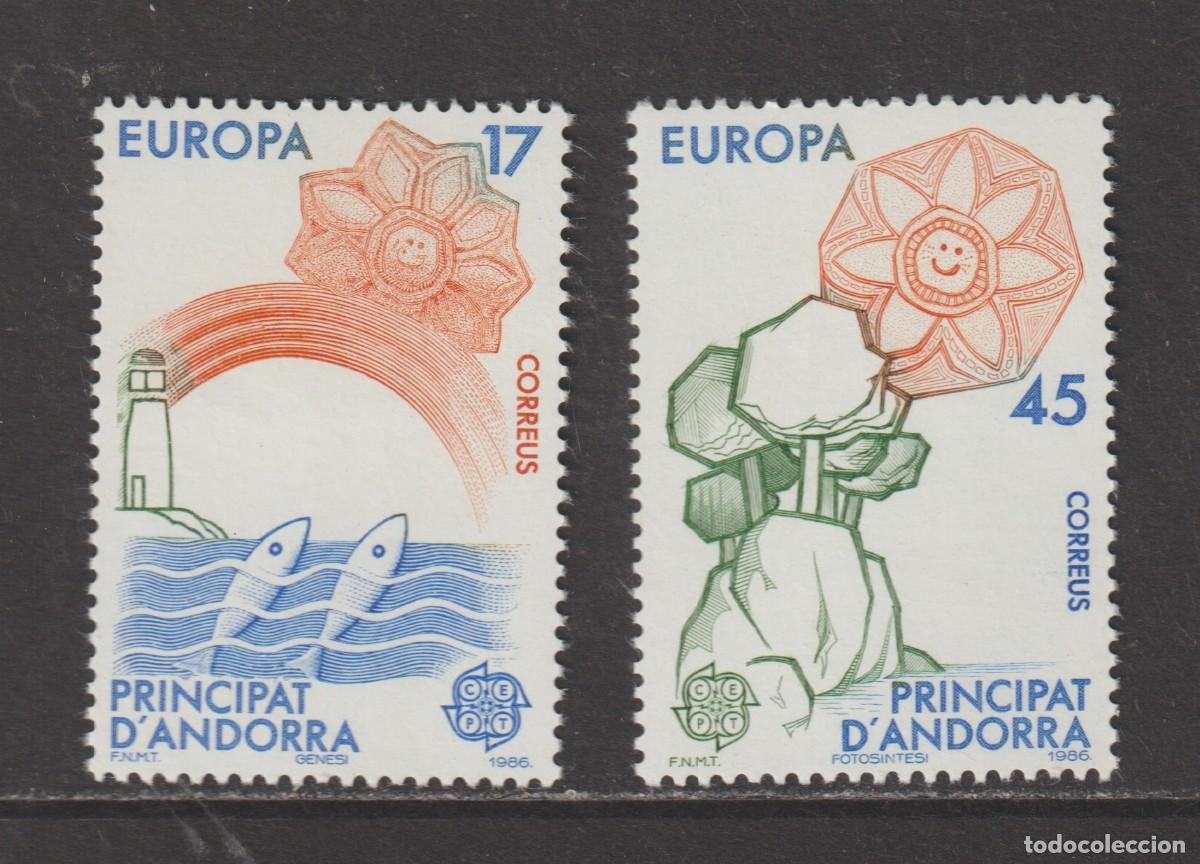 Sellos: Andorra espa&ntilde;ola 1986 - Edifil 191/192 mnh**