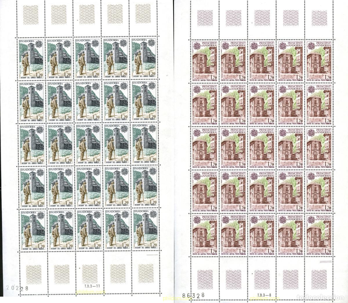 Sellos: 195114 MNH ANDORRA. Adm&oacute;n francesa 1979 EUROPA CEPT 1976 - ARTESANIA