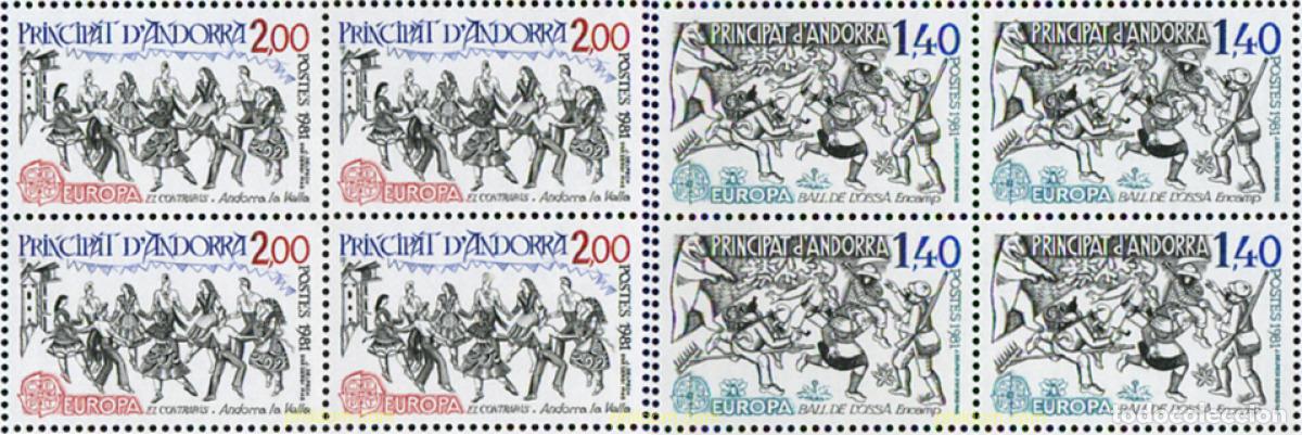 Stamps: 307828 MNH ANDORRA. Adm&oacute;n francesa 1981 EUROPA CEPT 1976 - ARTESANIA