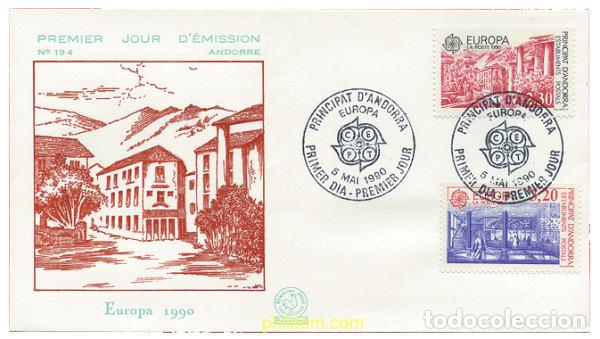 Sellos: 24212 MNH ANDORRA. Adm&oacute;n francesa 1990 EUROPA CEPT. JUEGOS INFANTILES