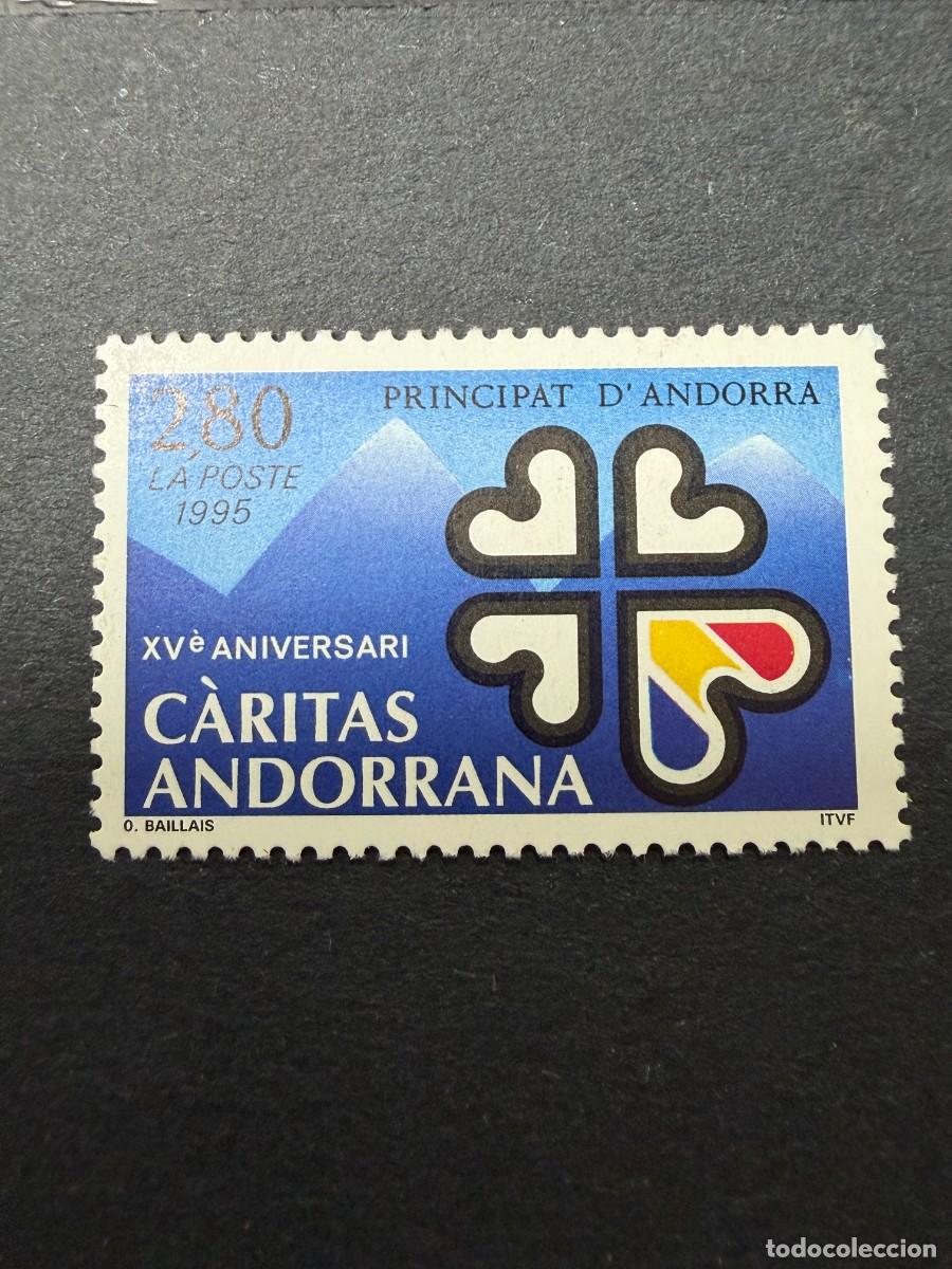 Sellos: ANDORRA FRANCESA, 1995. YVERT 456. WC RUGBY. SERIE COMPLETA. NUEVOS. SIN FIJASELLOS