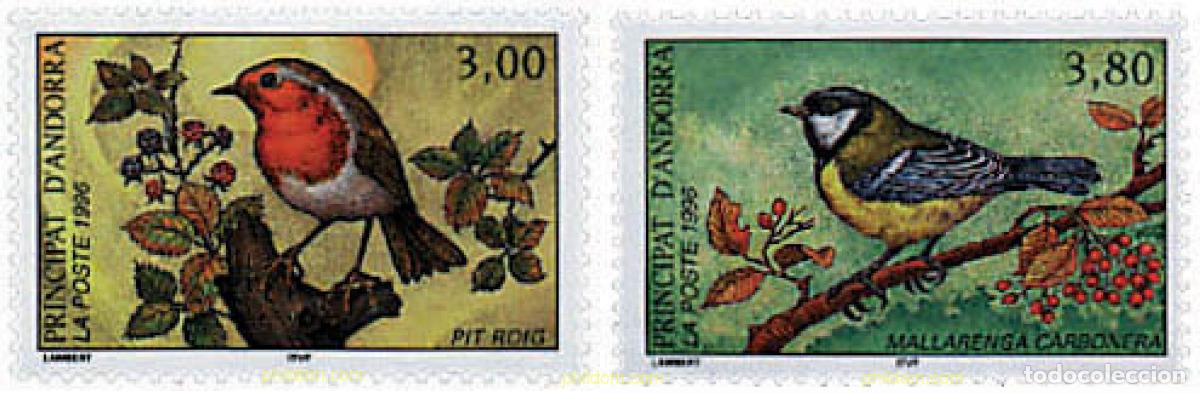 Sellos: 65226 MNH ANDORRA. Adm&oacute;n francesa 1996 PROTECCION DE LA NATURALEZA