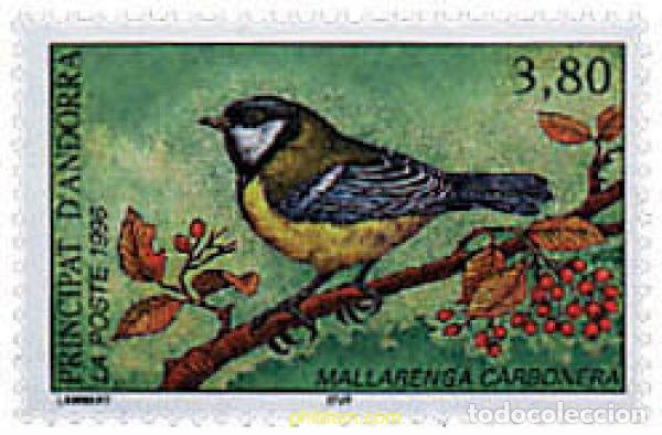 Sellos: 335225 MNH ANDORRA. Adm&oacute;n francesa 1996 PROTECCION DE LA NATURALEZA