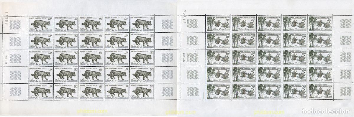 Briefmarken: 305402 MNH ANDORRA. Adm&oacute;n francesa 1982 NATURALEZA