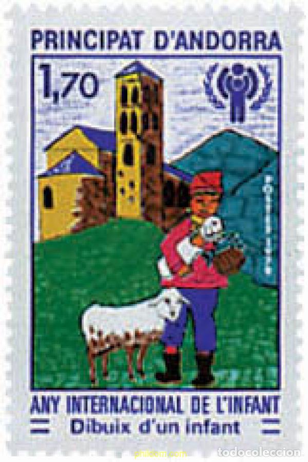 Briefmarken: 46049 MNH ANDORRA. Adm&oacute;n francesa 1979 A&Ntilde;O INTERNACIONAL DE LA INFANCIA