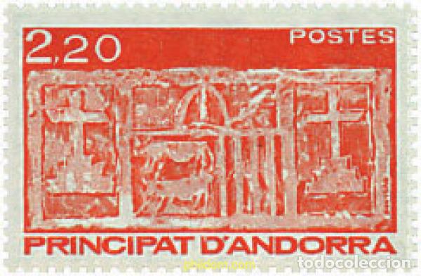 Sellos: 565822 MNH ANDORRA. Adm&oacute;n francesa 1987 ESCUDO ANTIGUO DE ANDORRA