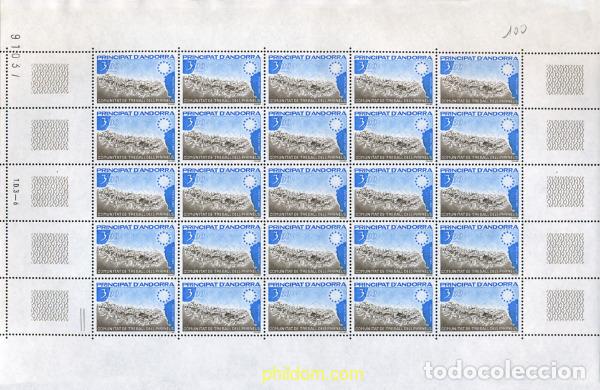 Sellos: 305413 MNH ANDORRA. Adm&oacute;n francesa 1984 COMUNIDAD DE TRABAJO DE LOS PIRINEOS