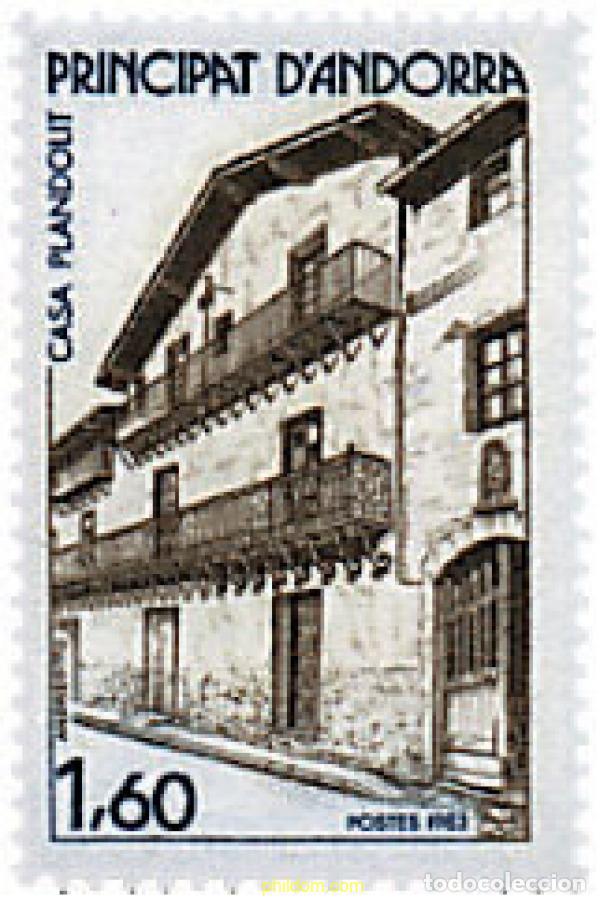 Sellos: 46063 MNH ANDORRA. Adm&oacute;n francesa 1983 ARQUITECTURA ANDORRANA