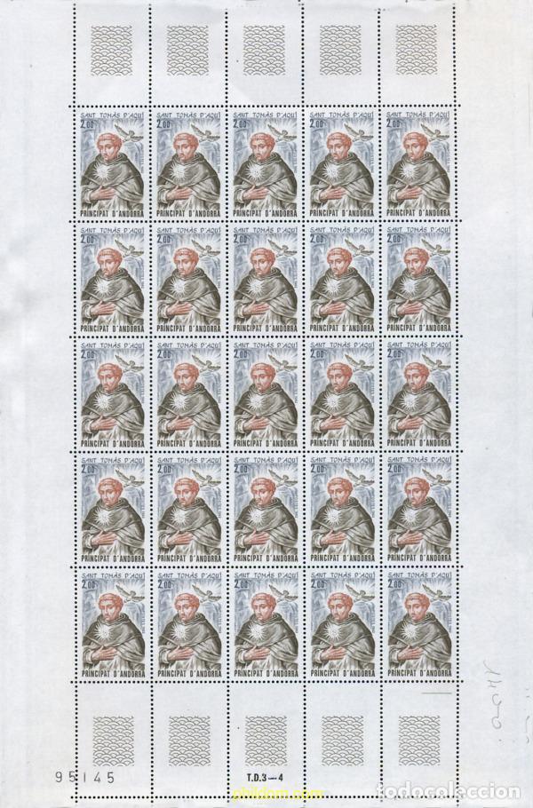 Sellos: 305404 MNH ANDORRA. Adm&oacute;n francesa 1982 SAN TOMAS