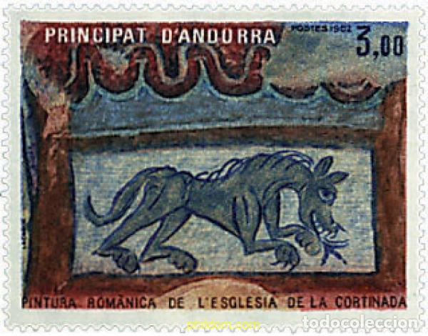 Sellos: 46060 MNH ANDORRA. Adm&oacute;n francesa 1982 ARTE RELIGIOSO