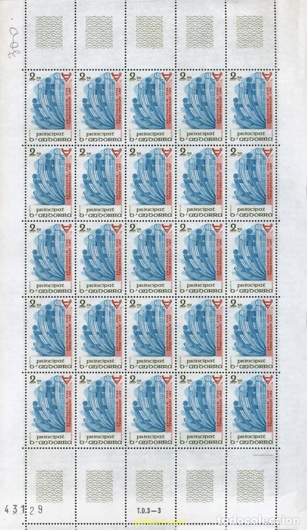 Sellos: 305416 MNH ANDORRA. Adm&oacute;n francesa 1981 A&Ntilde;O INTERNACIONAL DE LOS MINUSVALIDOS