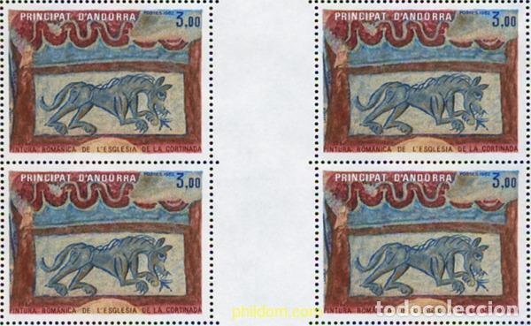 Sellos: 307839 MNH ANDORRA. Adm&oacute;n francesa 1982 ARTE RELIGIOSO