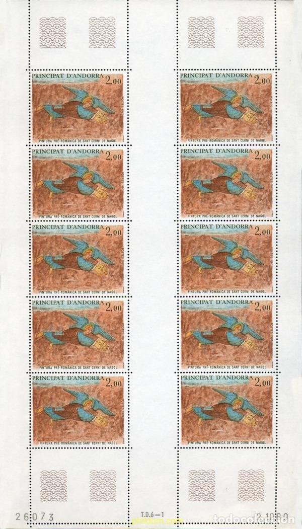 Sellos: 125088 MNH ANDORRA. Adm&oacute;n francesa 1980 ARTE RELIGIOSO