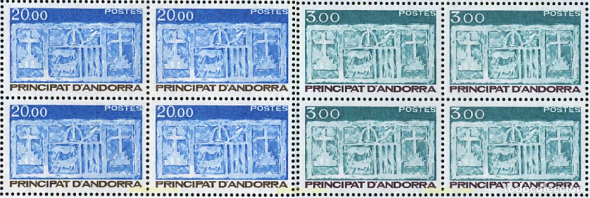 Sellos: 308019 MNH ANDORRA. Adm&oacute;n francesa 1984 ESCUDO ANTIGUO DE ANDORRA