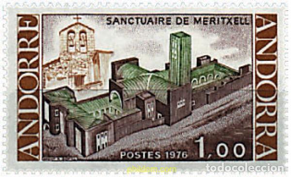 Briefmarken: 46041 MNH ANDORRA. Adm&oacute;n francesa 1976 INAUGURACION DEL NUEVO SANTUARIO DE NUESTRA SE&Ntilde;ORA DE MARI