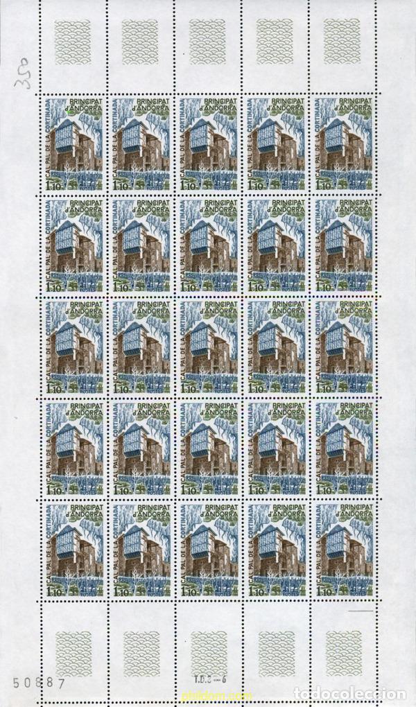 Briefmarken: 305418 MNH ANDORRA. Adm&oacute;n francesa 1980 PAISAJES