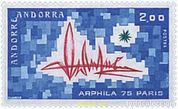 Sellos: 46037 MNH ANDORRA. Adm&oacute;n francesa 1975 ARPHILA 75. EXPOSICION FILATELICA INTERNACIONAL