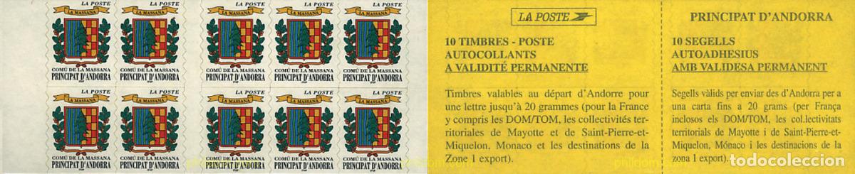 Sellos: 2854 MNH ANDORRA. Adm&oacute;n francesa 1999 COMU DE LA MASSANA