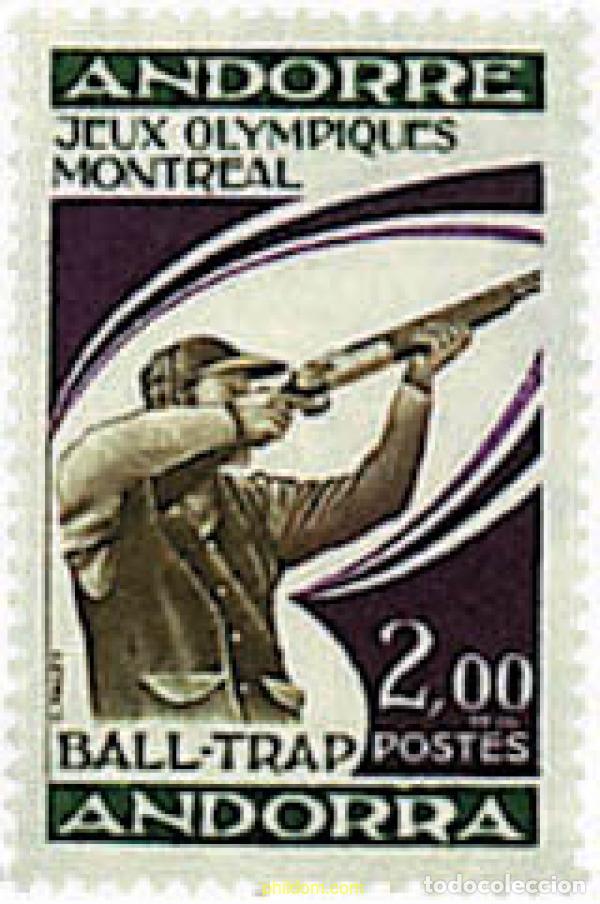 Briefmarken: 65203 MNH ANDORRA. Adm&oacute;n francesa 1976 21 JUEGOS OLIMPICOS VERANO MONTREAL 1976