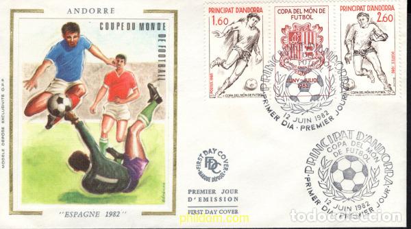Briefmarken: 537761 MNH ANDORRA. Adm&oacute;n francesa 1982 COPA DEL MUNDO DE FUTBOL. MEXICO-70