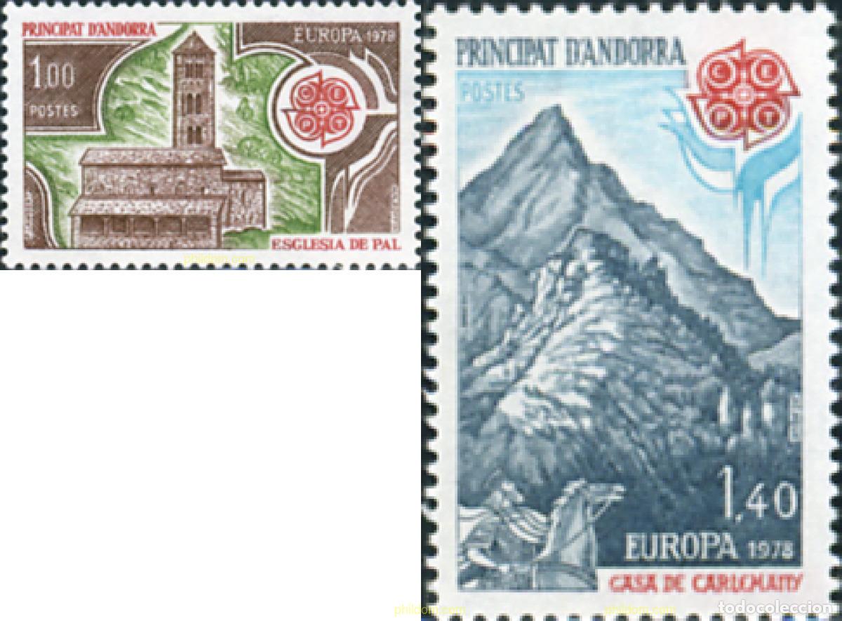 Sellos: 62325 MNH ANDORRA. Adm&oacute;n francesa 1978 EUROPA CEPT 1976 - ARTESANIA