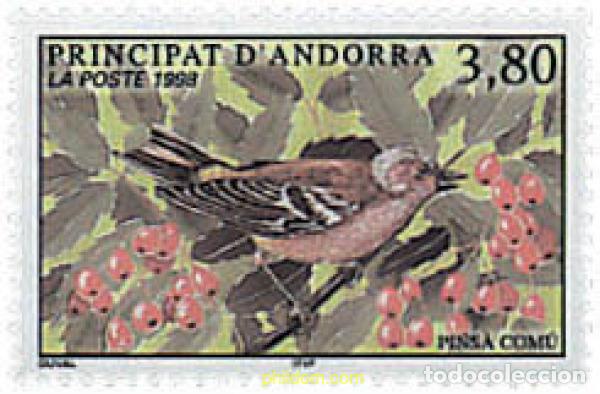 Sellos: 33213 MNH ANDORRA. Adm&oacute;n francesa 1998 PROTECCION DE LA NATURALEZA