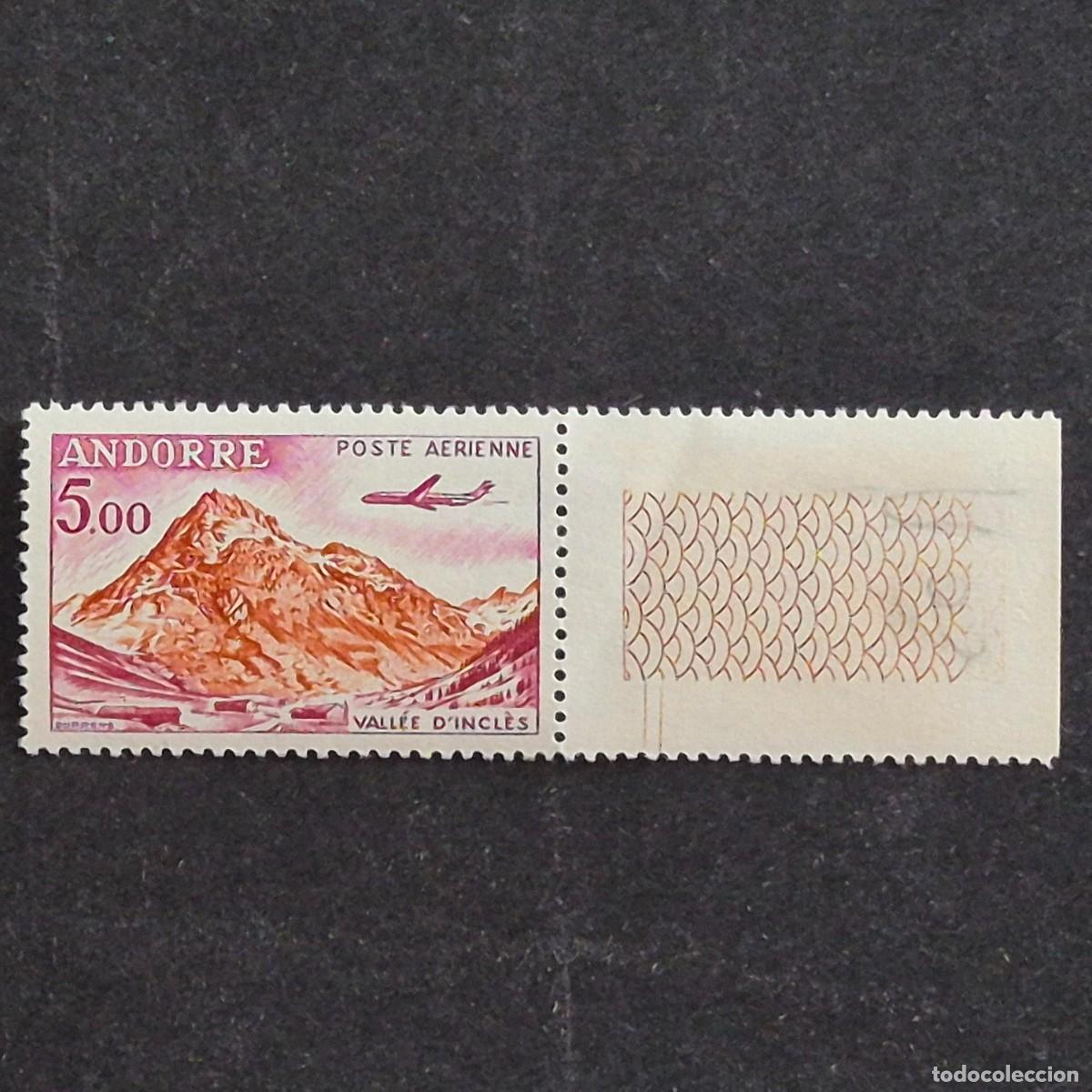 Sellos: ANDORRA FRANCESA, 1961-1964, VALLE DE INCL&Eacute;S, EDIFIL 183**, YVERT PA 7**, NUEVO,LEER, (LOTE AB)