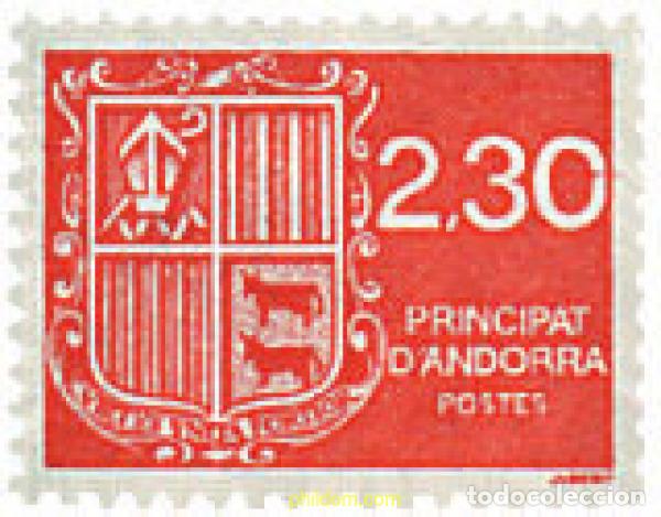 Briefmarken: 46098 MNH ANDORRA. Adm&oacute;n francesa 1990 ESCUDO DE ANDORRA