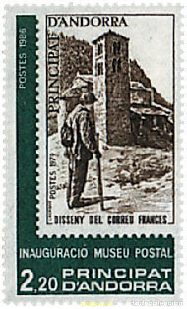 Francobolli: 57074 MNH ANDORRA. Adm&oacute;n francesa 1986 INAUGURACION DEL MUSEO POSTAL