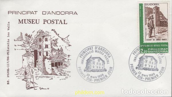 Francobolli: 404640 MNH ANDORRA. Adm&oacute;n francesa 1986 INAUGURACION DEL MUSEO POSTAL