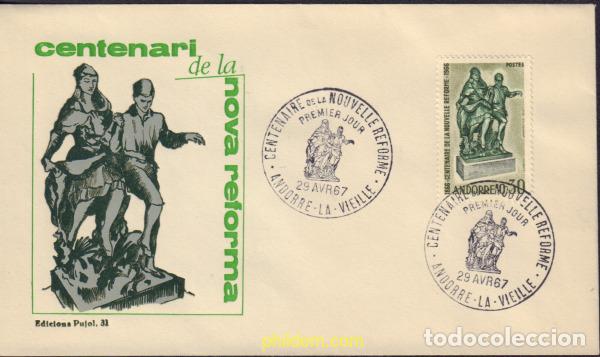 Sellos: 404681 MNH ANDORRA. Adm&oacute;n francesa 1967 CENTENARIO DE LA REFORMA ADMINISTRATIVA
