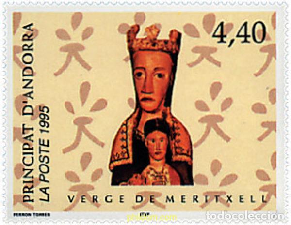Sellos: 46119 MNH ANDORRA. Adm&oacute;n francesa 1995 ARTE RELIGIOSO
