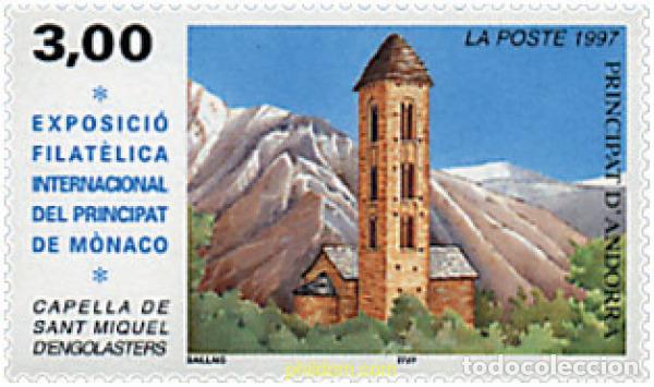 Sellos: 46130 MNH ANDORRA. Adm&oacute;n francesa 1997 EXPOSICION FILATELICA INTERNACIONAL EN MONACO